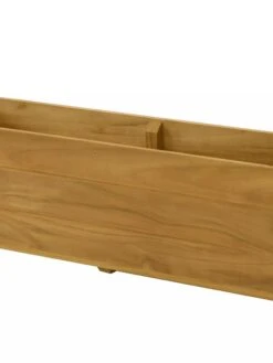 Teak Window Boxes, 8" 7 Teak Window Boxes, 8" -Flowerpot Discount Store 38 836 01V tif
