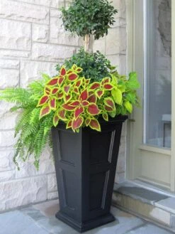 Fairfield Self-Watering Tall Patio Planters, 28” -Flowerpot Discount Store 39 342 103V tif