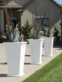 Fairfield Self-Watering Tall Patio Planters, 28” -Flowerpot Discount Store 39 342 106V tif