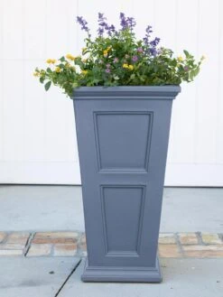 Fairfield Self-Watering Tall Patio Planters, 28” -Flowerpot Discount Store 39 342 1953 tif