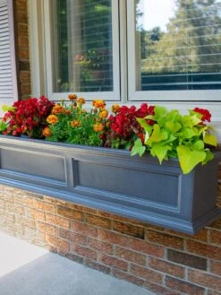 Fairfield Self-Watering Window Box, 4’ -Flowerpot Discount Store 39345 100V tif