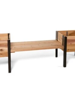 Cedar Bench Kit, Eco-Stained, 48" -Flowerpot Discount Store 3 4 crop 8613463 0004