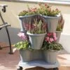Trifoglio 3-Tier Planter On Wheels 1 Trifoglio 3-Tier Planter On Wheels -Flowerpot Discount Store 3 4 crop 8613625 01V trifoglio 3 tier planter on wheels
