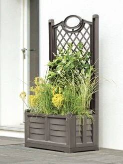 Separate Flower Box With Trellis -Flowerpot Discount Store 3 4 crop 8613626 03V