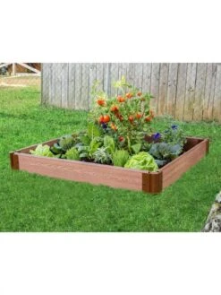 5-1/2" Composite Raised Garden Beds With 1" Boards