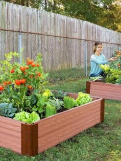 Composite Raised Bed With 1" Boards, 11" -Flowerpot Discount Store 8588269 03V tif