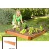 Classic Sienna Composite Raised Bed, 5-1/2" High With 2" Boards -Flowerpot Discount Store 8588270 01v