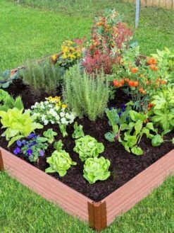 Composite Raised Bed With 1" Boards, 11" -Flowerpot Discount Store 8588274 03V tif