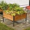 4' X 4' Elevated Planter Box -Flowerpot Discount Store 8588355 0030 tif