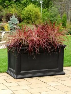 Fairfield Self-Watering Patio Planters, 20” X 36” -Flowerpot Discount Store 8588417 12V tif