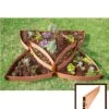 Classic Sienna Raised Garden Bed Versailles Sunburst With 1" Boards -Flowerpot Discount Store 8589503 01v