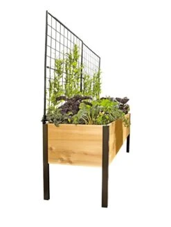 Elevated Planter Box And Space-Maker Pivoting Trellis Set, 2' X 8' 7 Elevated Planter Box And Space-Maker Pivoting Trellis Set, 2' X 8' -Flowerpot Discount Store 8590367 607 tif