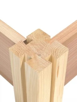 Cedar Raised Garden Bed, 4' X 4' X 6" -Flowerpot Discount Store 8591724 05V tif