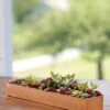 Rectangular Copper Plant Tray, 18"x4" -Flowerpot Discount Store 8593532 4632 tif