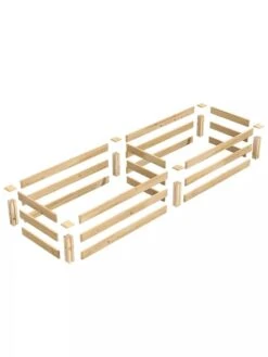 2' Cedar Raised Bed Garden Beds -Flowerpot Discount Store 8593768 04V 3 4