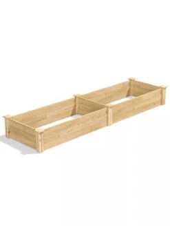 2' Cedar Raised Bed Garden Beds -Flowerpot Discount Store 8593768 05V 3 4