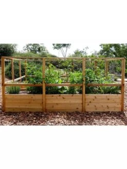Garden In A Box With Deer Fence, 8' X 12' -Flowerpot Discount Store 8594021 03V 3 4