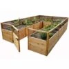 Garden In A Box Cedar Raised Bed, 8' X 12' -Flowerpot Discount Store 8594023 05V 3 4