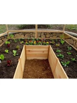 Garden In A Box Cedar Raised Bed, 8' X 8' -Flowerpot Discount Store 8595775 04V
