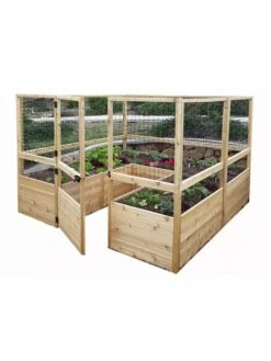 Garden In A Box With Deer Fence, 8' X 12' -Flowerpot Discount Store 8595875 07V 3 4