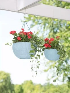 Weave Self-Watering Hanging Basket, 10" -Flowerpot Discount Store 8596490 2069 tif