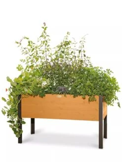 Eco-Stained Elevated Planter Box, 2'x4' -Flowerpot Discount Store 8596759 101 tif