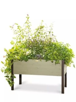 Eco-Stained Elevated Planter Box, 2'x4' -Flowerpot Discount Store 8596759 105 tif