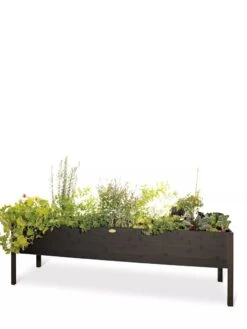 Eco-Stained Elevated Planter Box, 2'x8' -Flowerpot Discount Store 8596760 100 tif