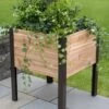 Elevated Cedar Planter Box, 2' X 2' 2 Elevated Cedar Planter Box, 2' X 2' -Flowerpot Discount Store 8597991 9613 tif