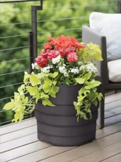 Gardener’s Victory Self-Watering Patio Planter -Flowerpot Discount Store 8598395 88593 tif