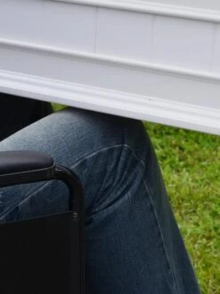 Liberty Accessible Vinyl Elevated Raised Garden -Flowerpot Discount Store 8599296 02V tif