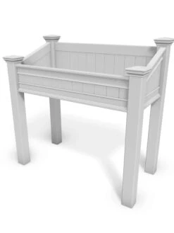 Liberty Accessible Vinyl Elevated Raised Garden -Flowerpot Discount Store 8599296 03V tif