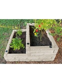 Garden Wizard Cascade Self-Watering Raised Bed, 4' X 4' -Flowerpot Discount Store 8599316 21V