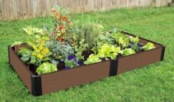 Composite Raised Bed With 1" Boards, 11" -Flowerpot Discount Store 8599448 01V tif