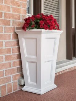 Fairfield Self-Watering Tall Patio Planters, 34” -Flowerpot Discount Store 8600109 02V tif