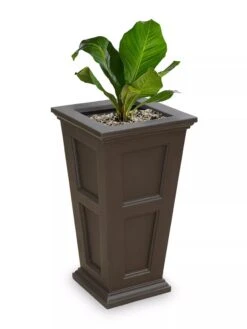 Fairfield Self-Watering Tall Patio Planters, 34” -Flowerpot Discount Store 8600109 06V tif