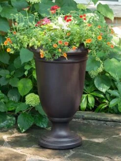 Ellington Self-Watering Urn Planter, 24" 12 Ellington Self-Watering Urn Planter, 24" -Flowerpot Discount Store 8600110 02V tif