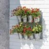 8 Pot Metal Wall Planter -Flowerpot Discount Store 8609089 5656 tif
