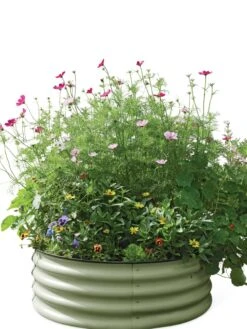 Birdies™ Round Metal Raised Bed -Flowerpot Discount Store 8609150 006525 tif