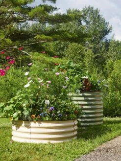 Birdies™ Round Metal Raised Bed, Tall -Flowerpot Discount Store 8609150 6524 tif 1