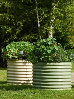 Birdies™ Round Metal Raised Bed, Tall -Flowerpot Discount Store 8609152 6530 tif