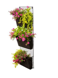 Wire Wall Pockets Vertical Gardens -Flowerpot Discount Store 8609201 0407 tif