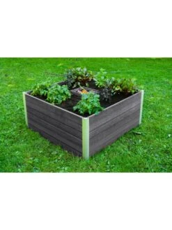 Vita Urbana Keyhole Garden, 4’x4’x22” 7 Vita Urbana Keyhole Garden, 4’x4’x22” -Flowerpot Discount Store 8609384 02v