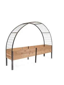 2’ X 8’ Arch Trellis For Planter Boxes -Flowerpot Discount Store 8610798 0809 tif