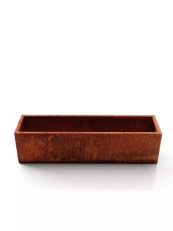 Veradek Metallic Series Corten Steel Window Box Planter, 36" -Flowerpot Discount Store 8611609 06V tif