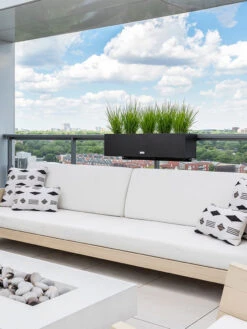 Veradek Metallic Series Railing Planters -Flowerpot Discount Store 8611610 06v