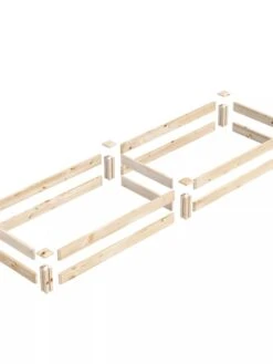 Pine Raised Garden Bed, 2' X 8' 14 Pine Raised Garden Bed, 2' X 8' -Flowerpot Discount Store 8612243 01V jpg