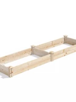 Pine Raised Garden Bed, 2' X 8' 13 Pine Raised Garden Bed, 2' X 8' -Flowerpot Discount Store 8612243 03V jpg