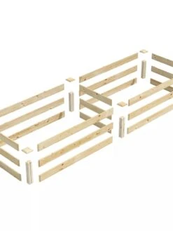 Pine Raised Garden Bed, 2' X 8' 11 Pine Raised Garden Bed, 2' X 8' -Flowerpot Discount Store 8612244 01V jpg