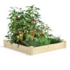 Pine Raised Garden Beds, 4'x4' 2 Pine Raised Garden Beds, 4'x4' -Flowerpot Discount Store 8612249 02v pine raised garden bed 4x4 feet